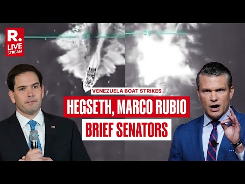 LIVE: Hegseth & Marco Rubio Brief Senators On Venezuela Boat Strikes As Questions Mount |USA |Trump