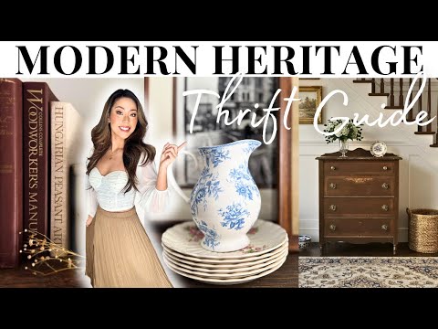 How to Thrift Modern Heritage Like a Pro (On a Budget)