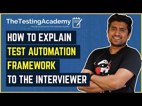 How To Explain Test Automation Framework To The Interviewer(With 2 Examples)