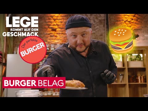 Was kommt auf Leges Burger?! 🔥👌 | Lege kommt auf den Geschmack