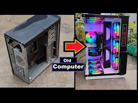 Old Computer Restoration Pc modding / моддинг корпуса пк