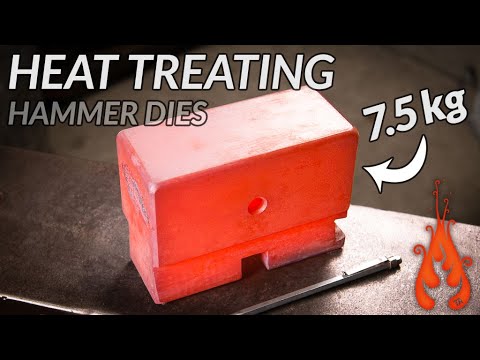 Blacksmithing - Heat treating hammer dies