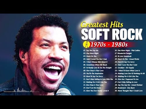Lionel Richie, Elton John, Rod Stewart, Phil Collins, Bee Gees π Soft Rock 70s 80s 90s Full Album
