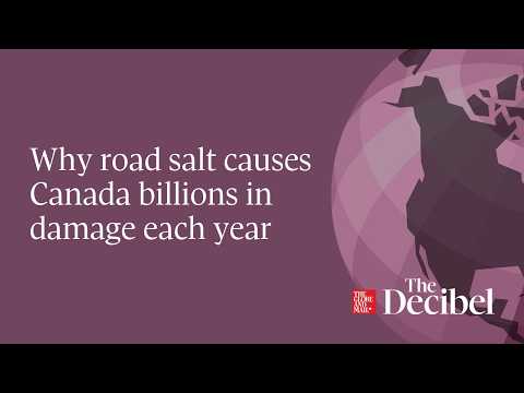 Why road salt causes Canada billions in damage each year