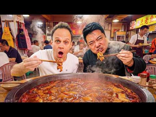I Tried The World’s Spiciest Hotpot with Chinese Trump!