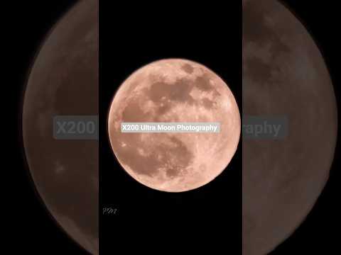 Vivo X200 Ultra Moon Photography #telephotolens #moon #moonphotography #vivox200ultra #telescope