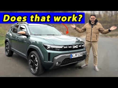 The Dacia Duster taken to the test on the German Autobahn 😱🏁