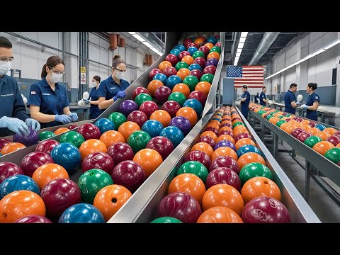 How Millions Of Bowling Balls Are Made Inside Massive Processing Factory