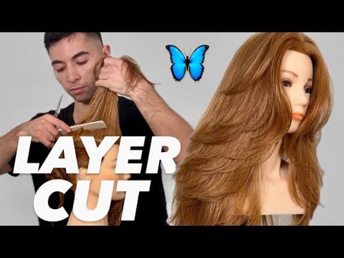 How to Cut a Perfect Butterfly Cut | 2025 Long Layers Tutorial | Easy DIY Trend (Step-By-Step)