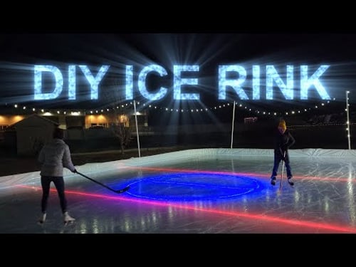 Building an Ice Rink in my Backyard