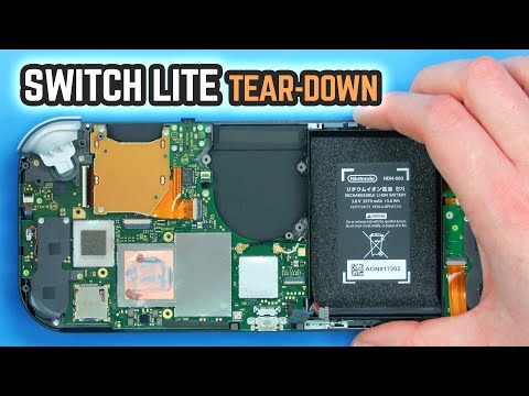 Switch Lite Teardown & Disassembly - RetroSix