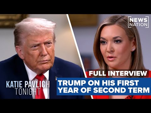 President Trump reflects on first year of second term | Full Interview