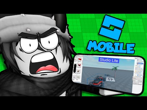 I Tried Roblox Studio MOBILE