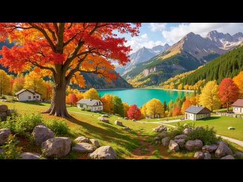 Relaxing Autumn Music 🍁 Beautiful Peaceful Music For Deep Relaxation, Stress Relief, Calm Nervous