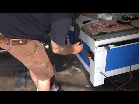 Transforming a Blue Elephant CNC with MASSO G3 Touch with MaconSTUFF