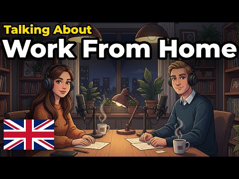 How to Talk About Work From Home in English | English Speaking Practice