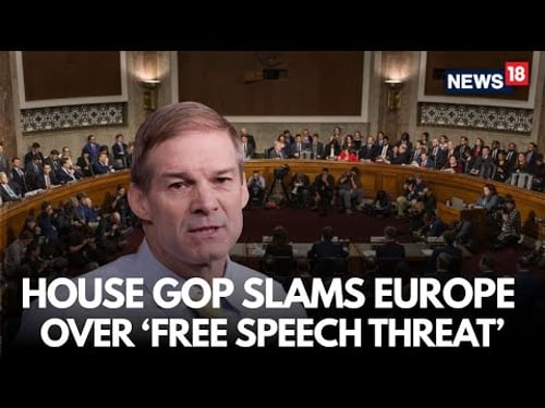 Rep. Jim Jordan Hosts Nigel Farage At Free Speech Hearing As Concerns Grow In The US | N18G