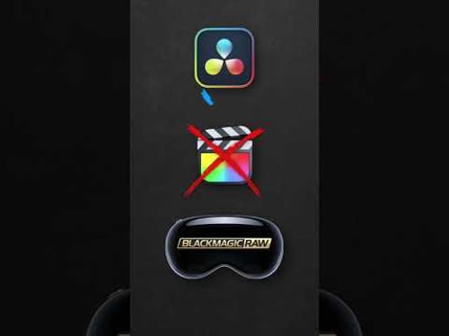 Why URSA Cine Immersive is a BIGGER DEAL than you think! #blackmagic #visionpro #Braw #proresraw