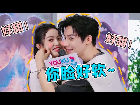 周也cp感有多强?侯明昊被她拿捏得死死地,王鹤棣一看她就笑#周也 #王鹤棣 #侯明昊