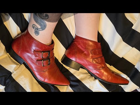 Shoe review. Red winklepickers by Robert Burnside. Pikes.