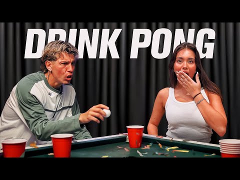 DRINK PONG🍺DRINK or ANSWER FREEDOM QUESTIONS😬