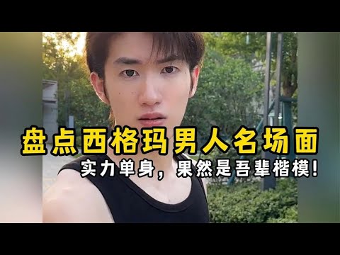 盘点西格玛男人名场面,实力单身,果然是吾辈楷模!【果粒逗你笑】