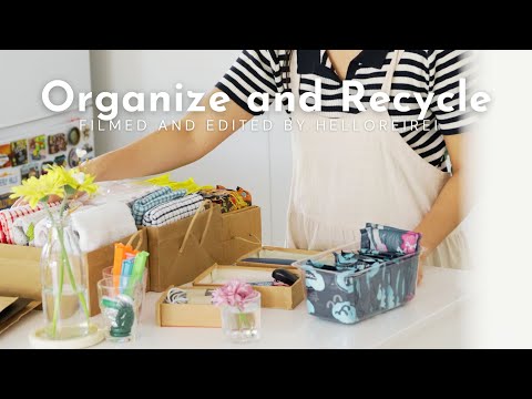 15 Clever ways to organize your home using recycled items ♻️ | Recycling tips | Eco-living in NZ