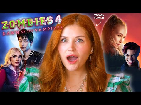 DISNEY ZOMBIES 4 | Vocal Coach Reacts