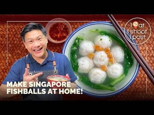 How to make Singapore Fishballs at home!