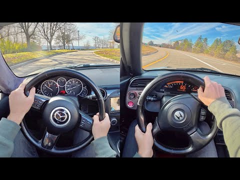 NC3 Mazda MX-5 Miata vs. 2001 AP1 Honda S2000 - POV Ownership Comparison