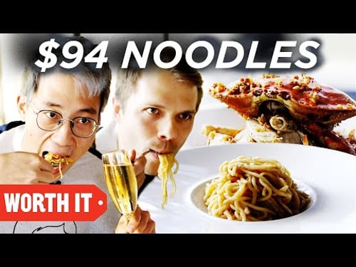 $10 Noodles Vs. $94 Noodles