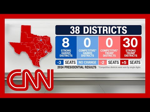 Texas GOP releases new map in attempt to gain five House seats