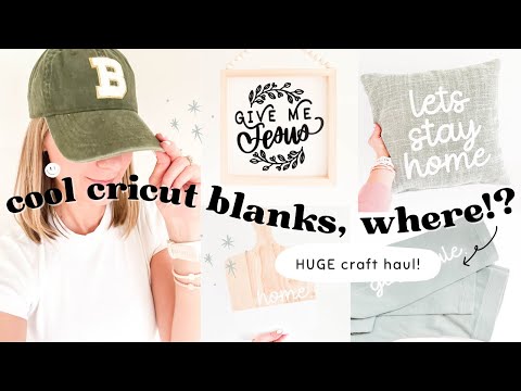 I Can't Believe What I Found! | Cool Cricut Blanks I Found At...