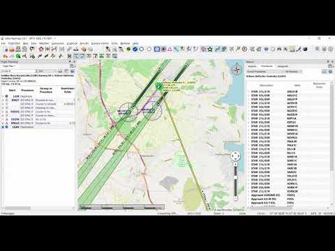 Quick example on How to create a Route with Little Navmap