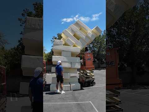 World’s BIGGEST Jenga Game with Arden Cho!