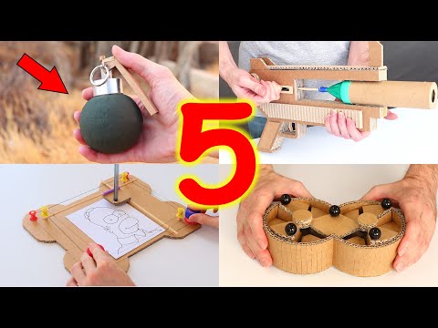 5 Amazing Things You Can Do at Home from Cardboard! (Compilation 2022 🔥)