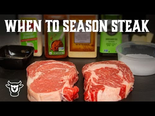 When To Season Steak Experiment - Before or After Cooking?