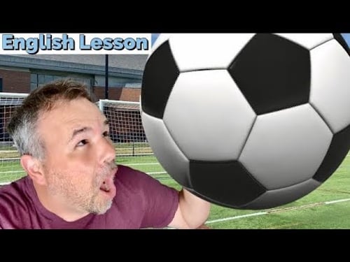 ⚽️ LEARN AMERICAN ENGLISH: FOOTBALL VOCABULARY WORDS