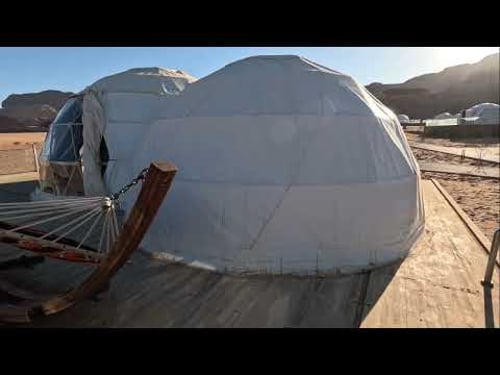 UFO Luxotel, Wadi Rum, Jordan. Am I on Mars?!