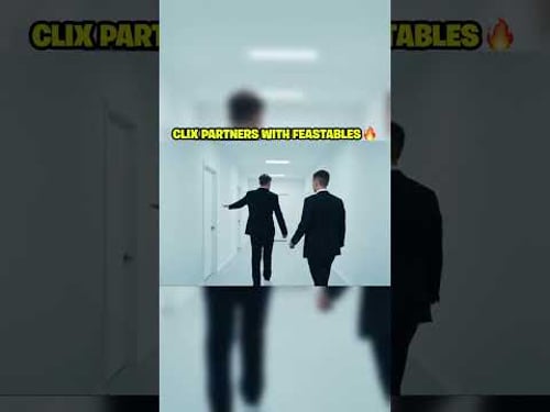 Clix PARTNERS with Feastables 🍫🔥