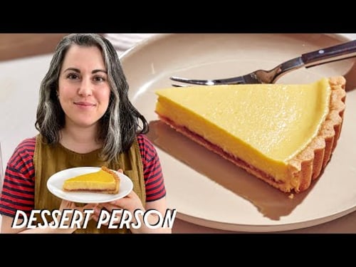 Claire Saffitz Makes Meyer Lemon Tart | Dessert Person