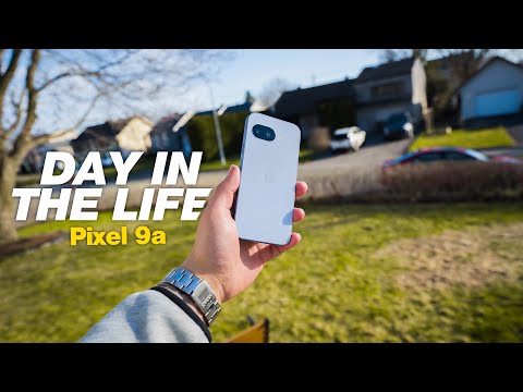 A Real Day in the Life with Google Pixel 9a (Camera Test & Insane Battery Life)