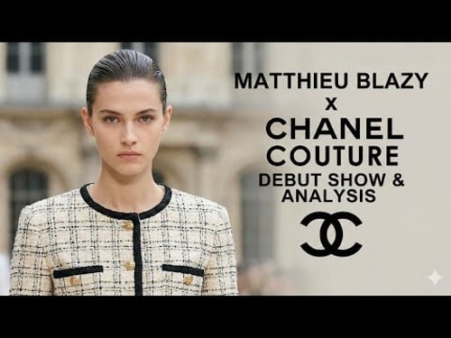 Mark Matthieu Blazy’s Chanel couture debut.