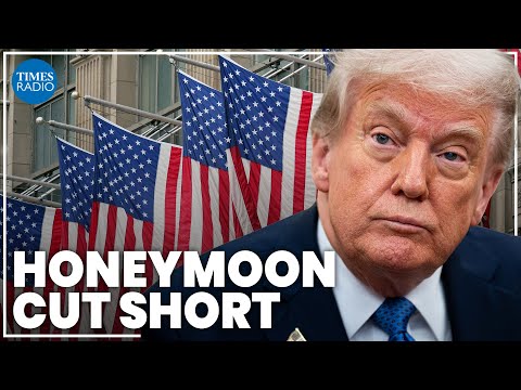 Trump suffers from shortest honeymoon period of any president ever