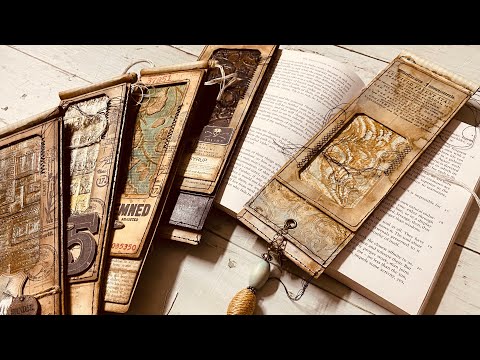 Super cool Bookmark notepad Full tutorial