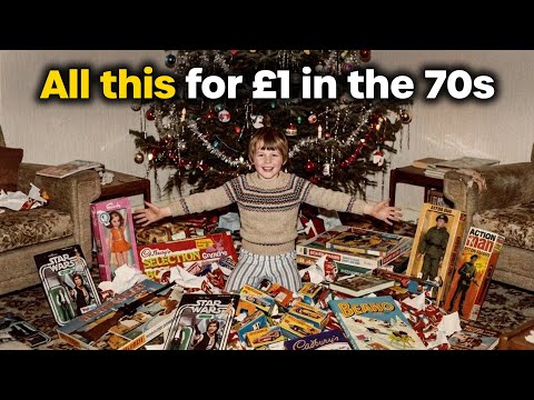 What £1 Bought for Christmas in 1970s Britain 😲