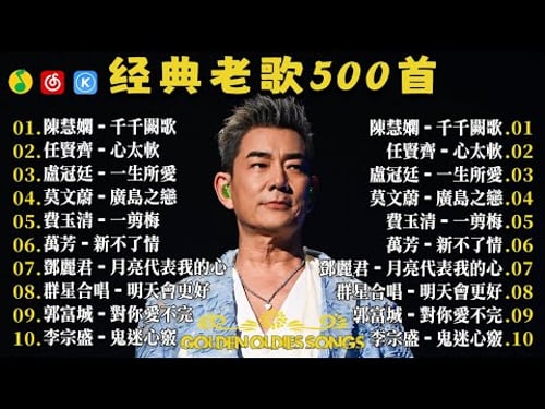 40首超好聽的流行歌曲🍀無廣告【懷舊經典老歌】老歌精選【洗腦神曲推薦🍀群星 里一人一首成名曲🌈老上海經典爵士 | Old Shanghai Classics,70,80,Playlist😍Lyrics