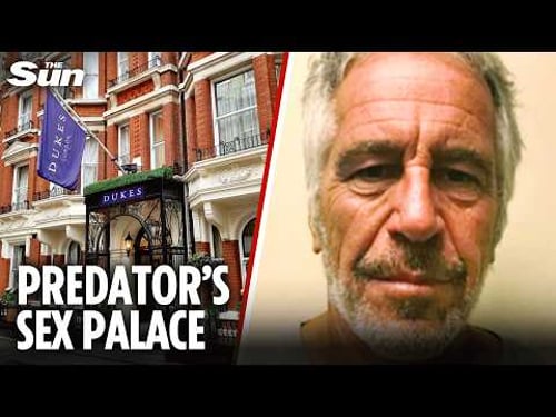 Jeffrey Epstein planned to build sick sex playroom in hotel near Buckingham Palace