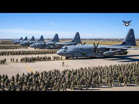 TEHRAN SHOCKED! 5,000 of US Elite Troops KC-130J Harvest Deployed to the Middle East