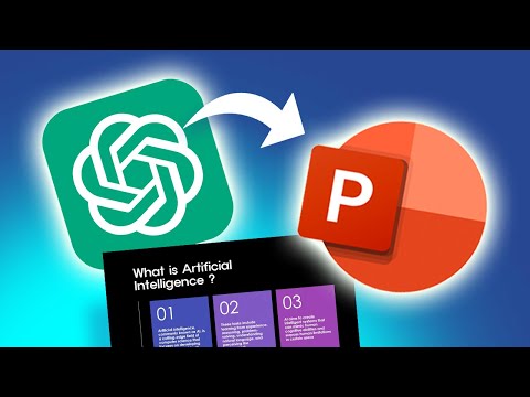 From CHATGPT to a POWERPOINT presentation! Step-by-step guide. 😨